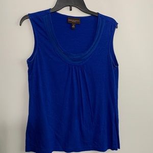 Dana Bachman Blue Sleeveless Top